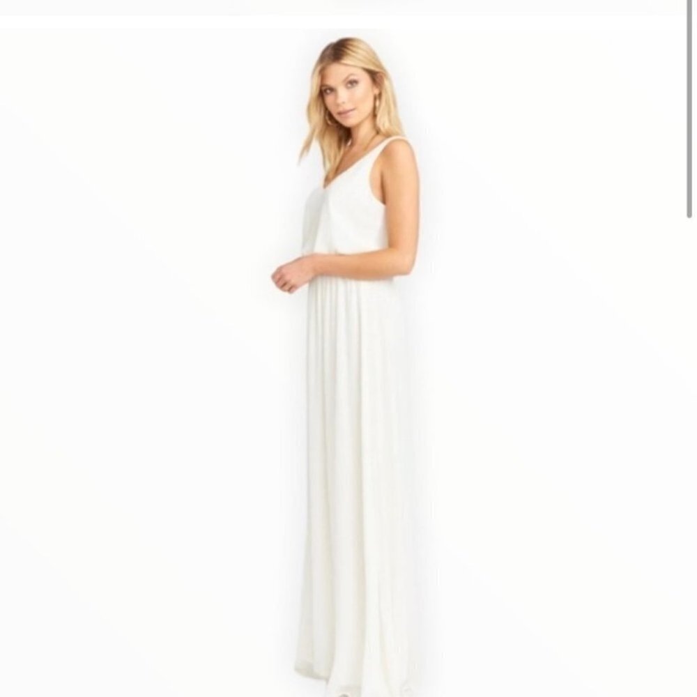 Show Me Your Mumu | Kendall Maxi Dress | no slit | Wedding Cake - Picture 7 of 7